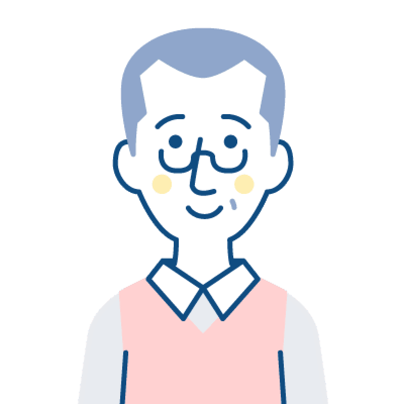 60代の男性